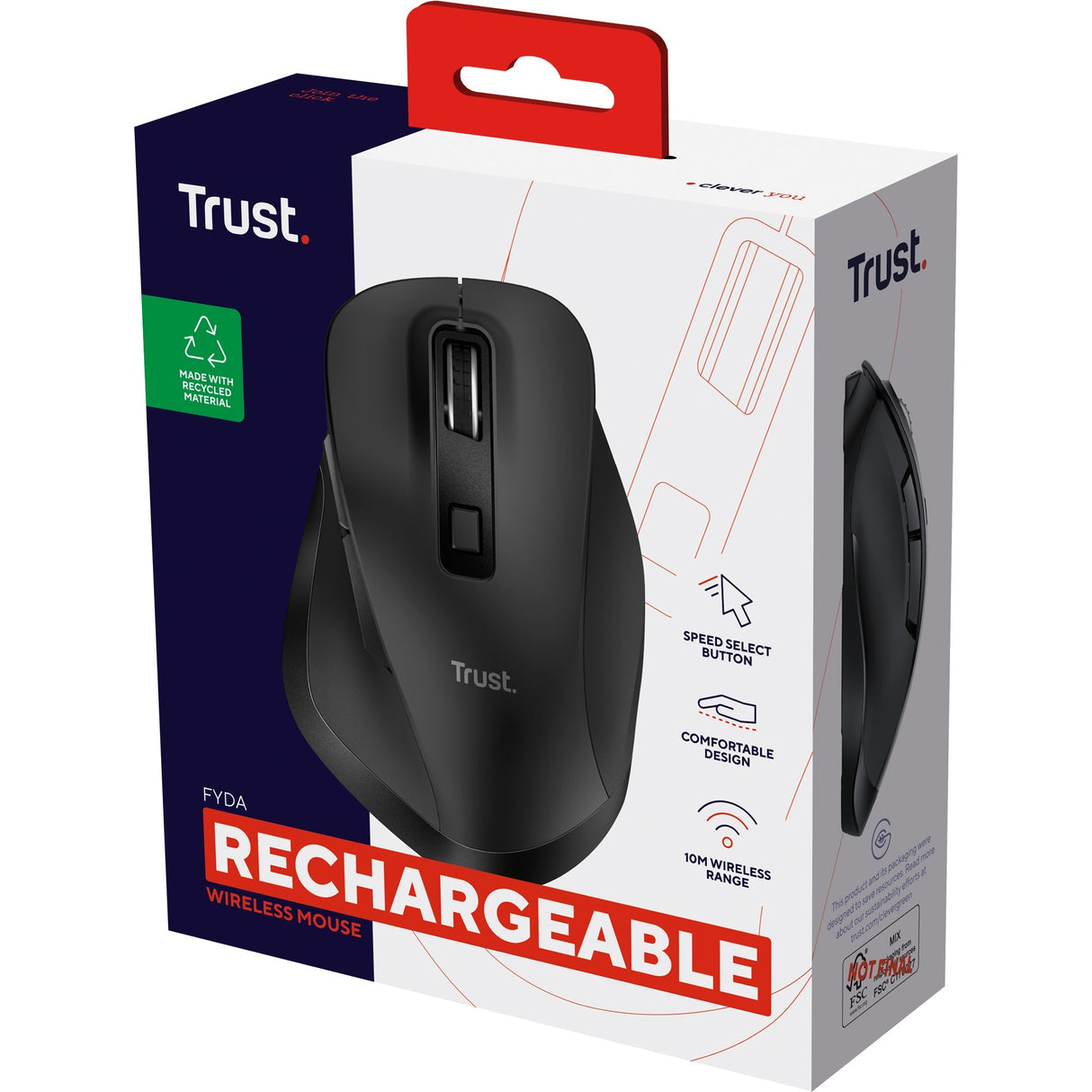 Trust Trust Fyda Wireless Mouse