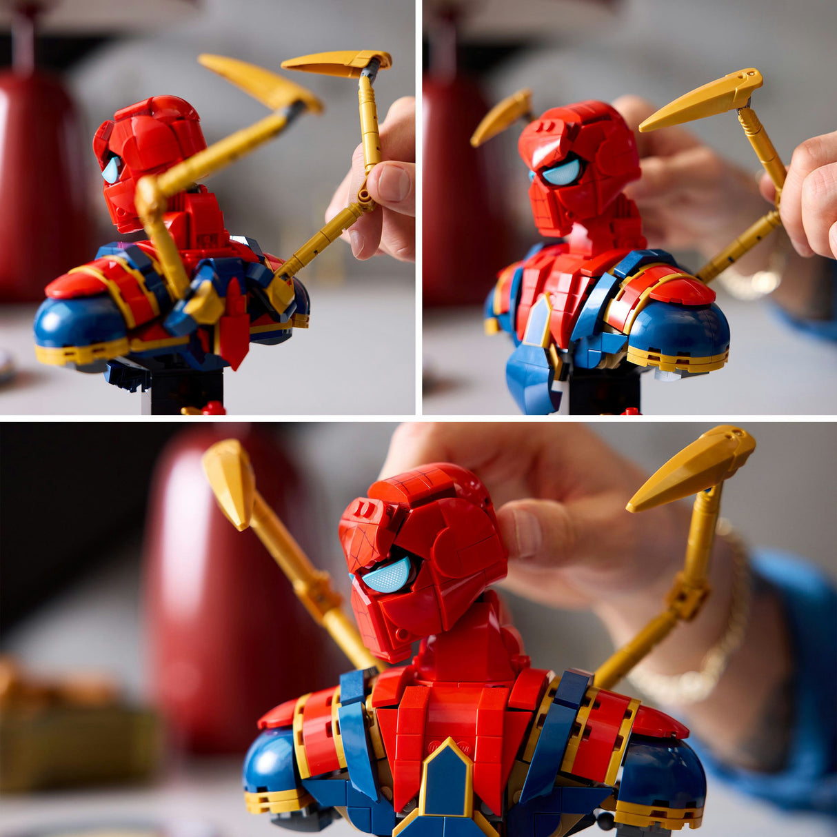 Lego Super Heroes 76326 Busto di Spider-Man in ferro