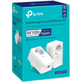 Tp-link tl-pa7017p kit av1000 gigabit powerline starter kit (white)