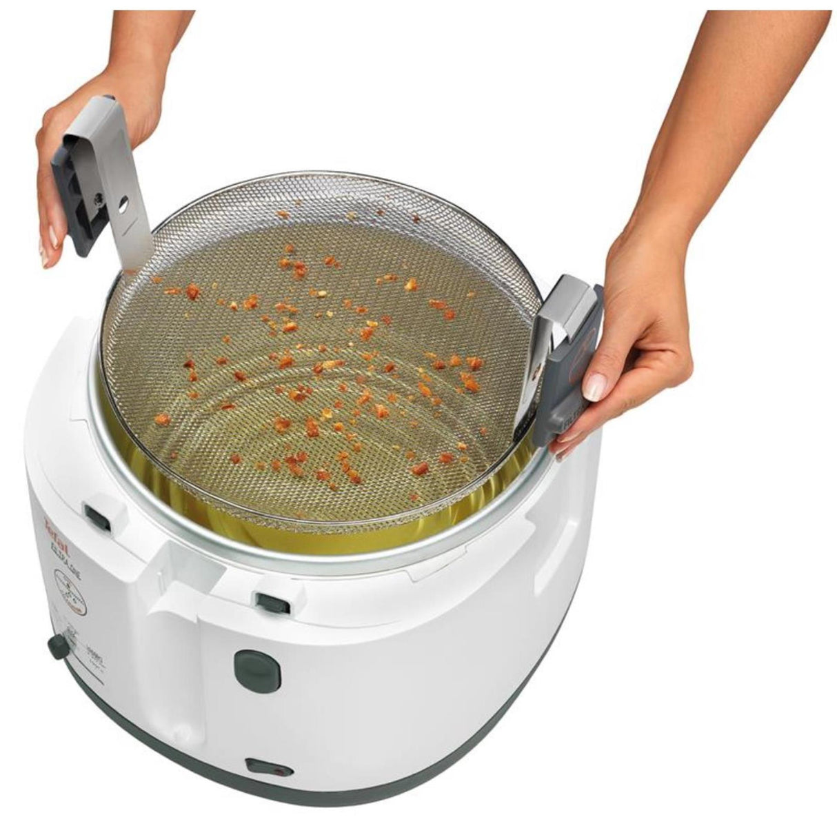 Friggitrice Tefal ff1621 filtra one bianca