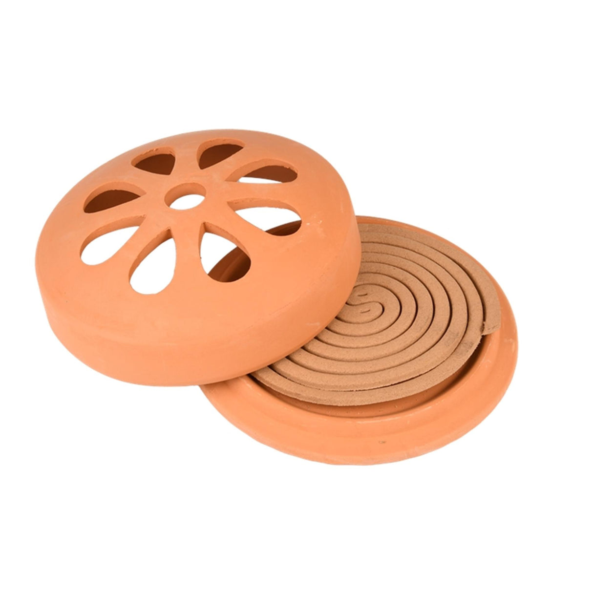 Esschert design citronella spiralen in terracotta