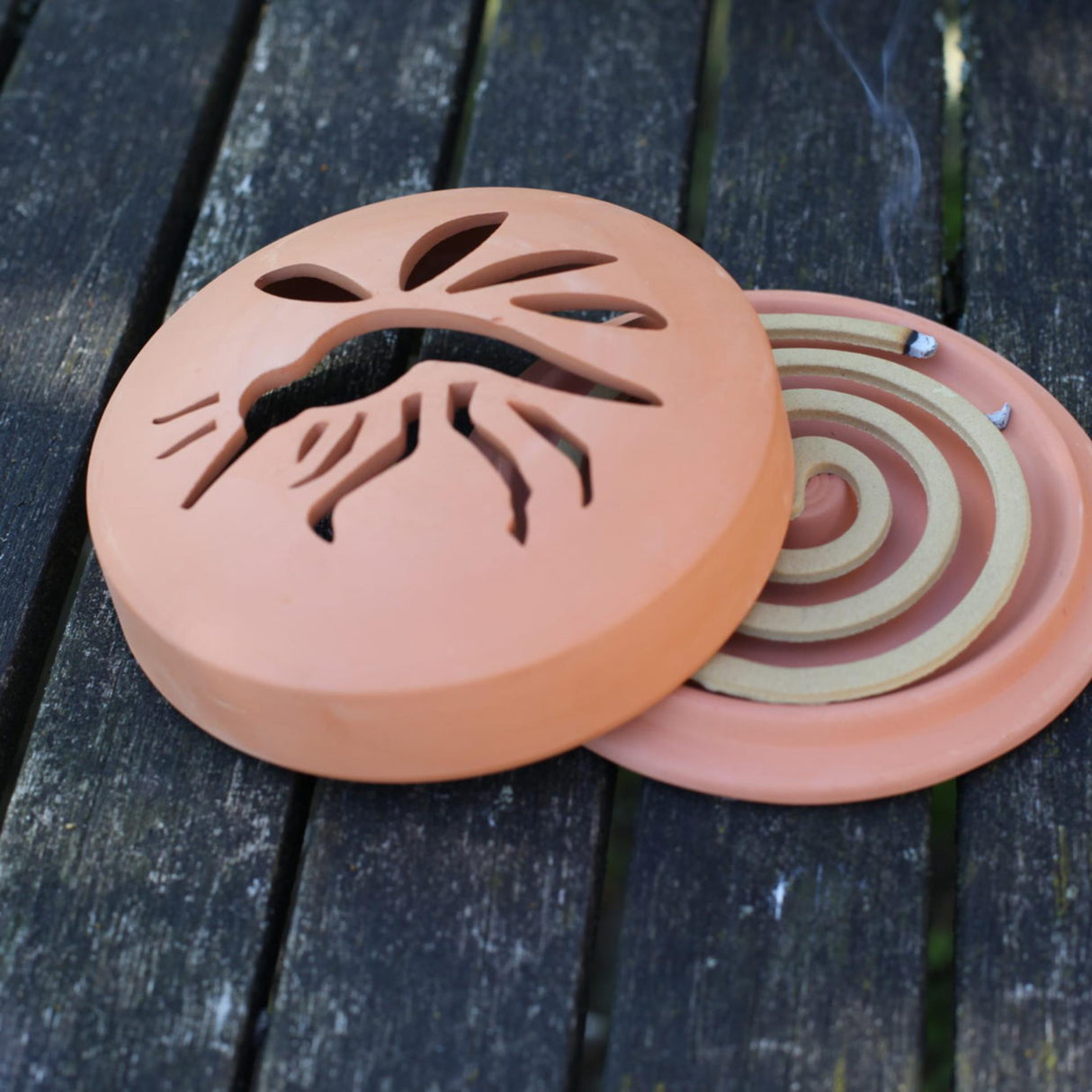 Esschert design citronella spiralen in terracotta