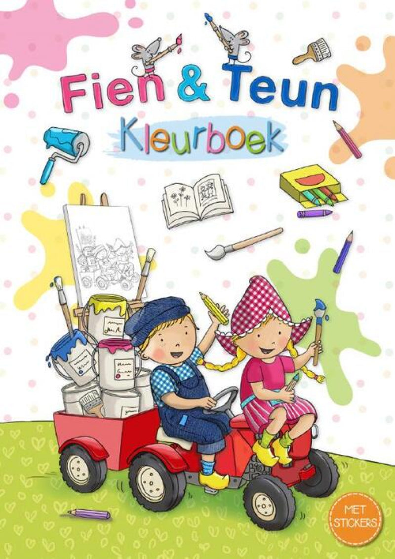 Wpg uitgevers fien teun kleurboek