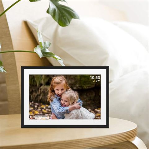 Benel Frameo Digital photo frame HF-109T Black 10.1 Inch with FrameGlow