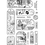 Woodware • clear singles stamp tag collection
