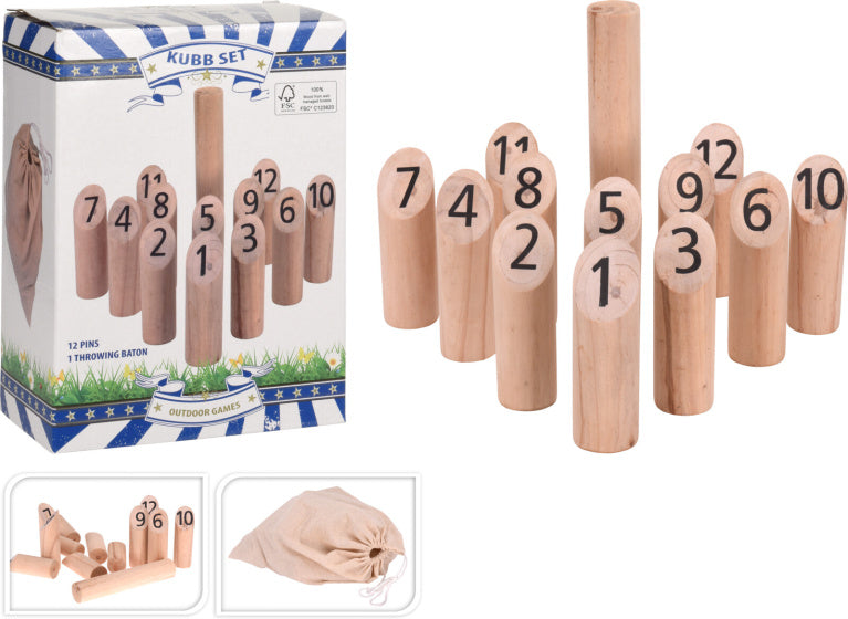 Free and easy Game 13-piece FSC Wood