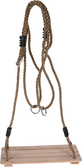 Brezplačen in enostaven sedež nihaj Dennenhout Naturel 40x16 cm