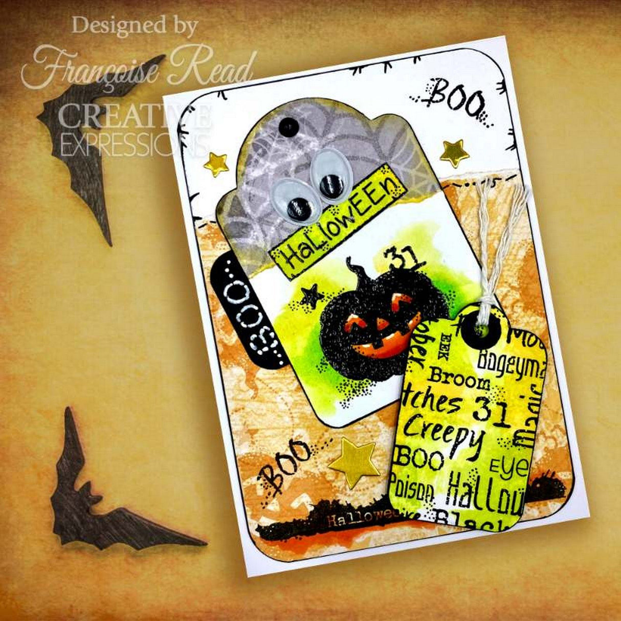 Woodware • clear singles stamps haunted
