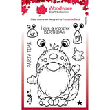 Woodware • clear singles stamp set monster gnome