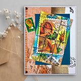 Woodware • clear singles stamp postal rose