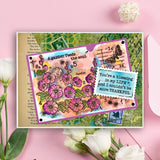 Woodware • clear singles stamp hollyhocks