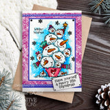 Woodware • clear singles stamp snow balls