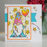 Woodware • clear stamp singles wizard gnome