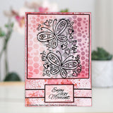 Woodware • clear singles stempel butterfly confetti