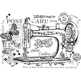 Woodware • clear singles stamp sewing machine