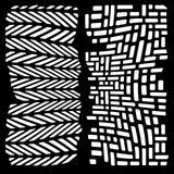 Woodware • stencil pampa