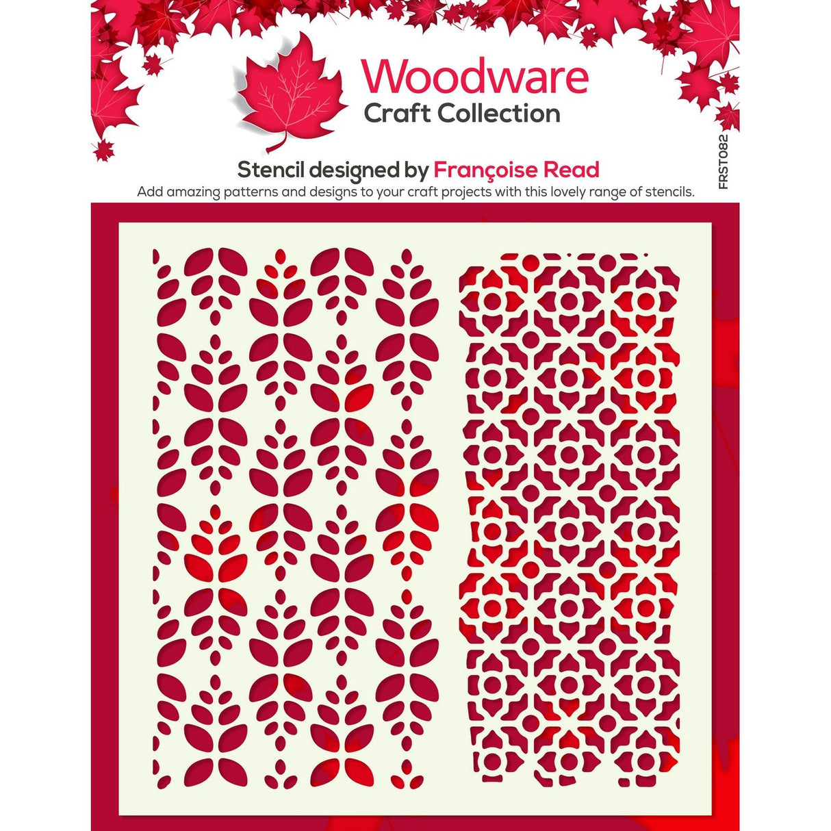 Woodware • stencil medina
