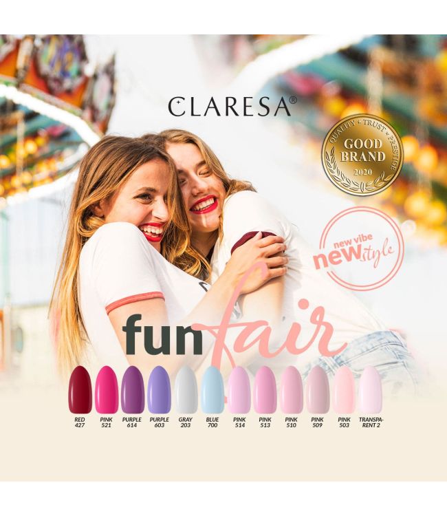 Claresa UV LED Gelak 5ml Purple 603 Funfair
