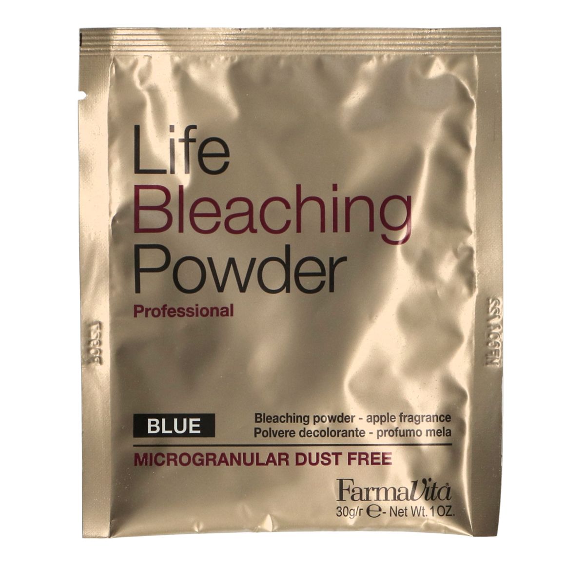 Farmavita life bleaching powder dust-free blue sachet 30g