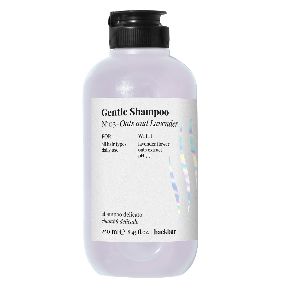 Farmavita backbar gentle shampoo n°03 oats and lavender 250ml