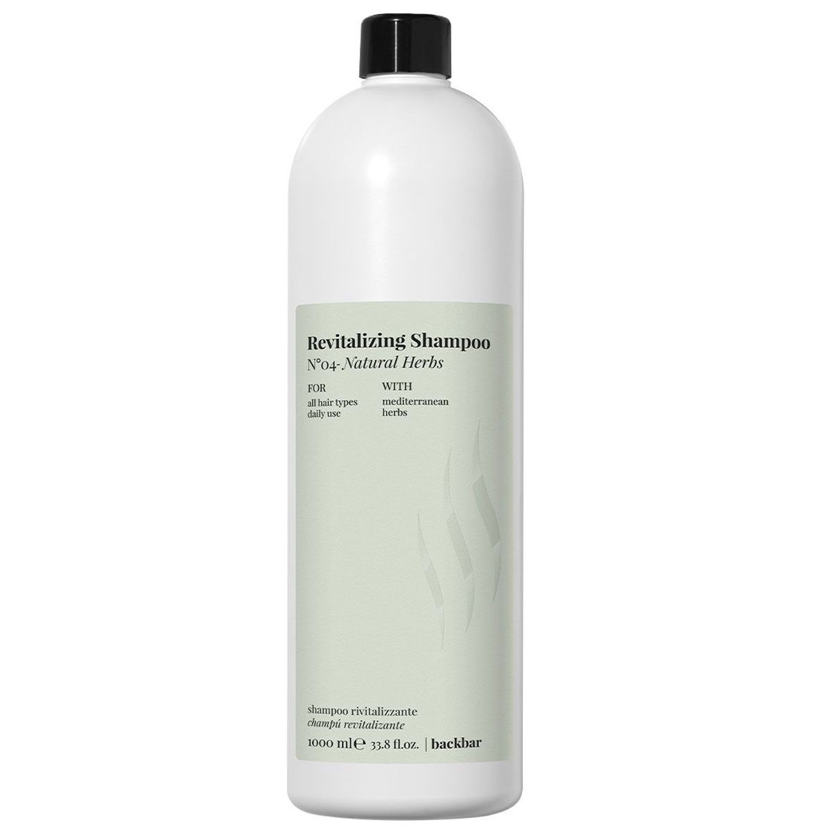 Farmavita backbar revitalizing shampoo n°04 natural herbs 1000ml