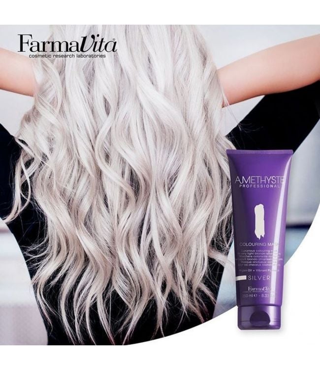 Farmavita amethyst coloring mask silver 250ml