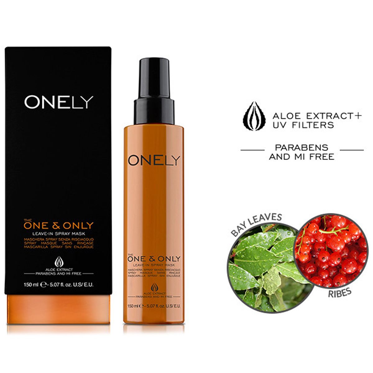 Farmavita onely the one and only leave-in spray mask 150ml