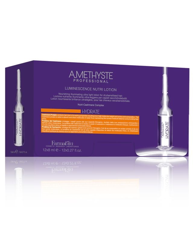 Farmavita amethyst hydrate luminescence nutri lotion 12x8ml