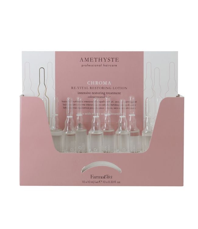 Farmavita amethyst chroma re-vital restoring lotion 10x10ml