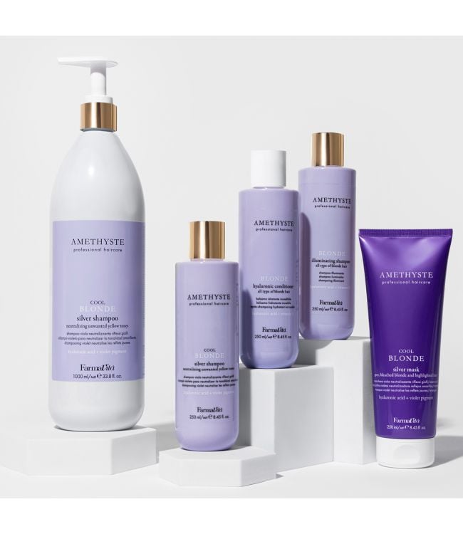 Farmavita amethyst blonde hyaluronic conditioner 250ml