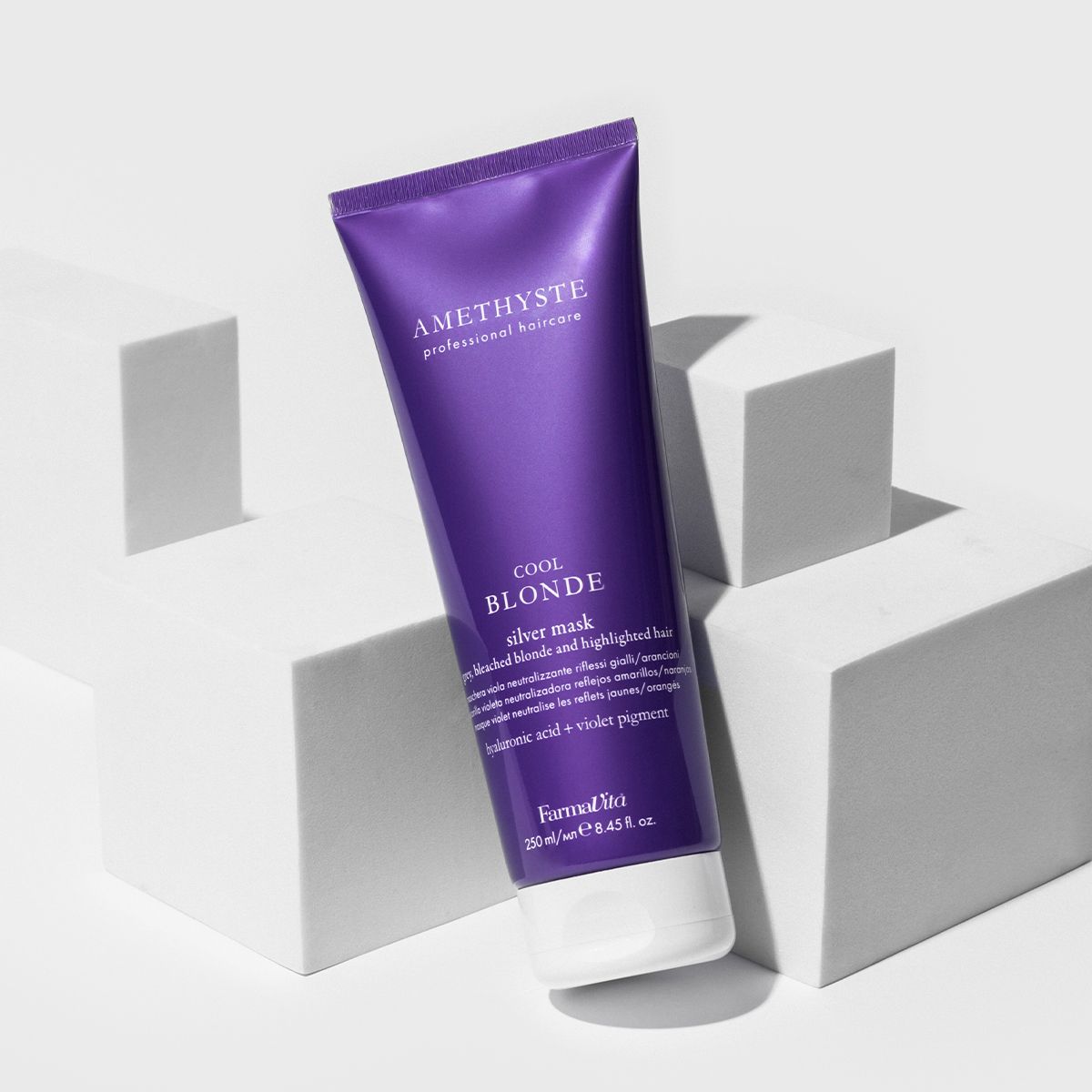 Farmavita amethyst cool blonde silver mask 250ml