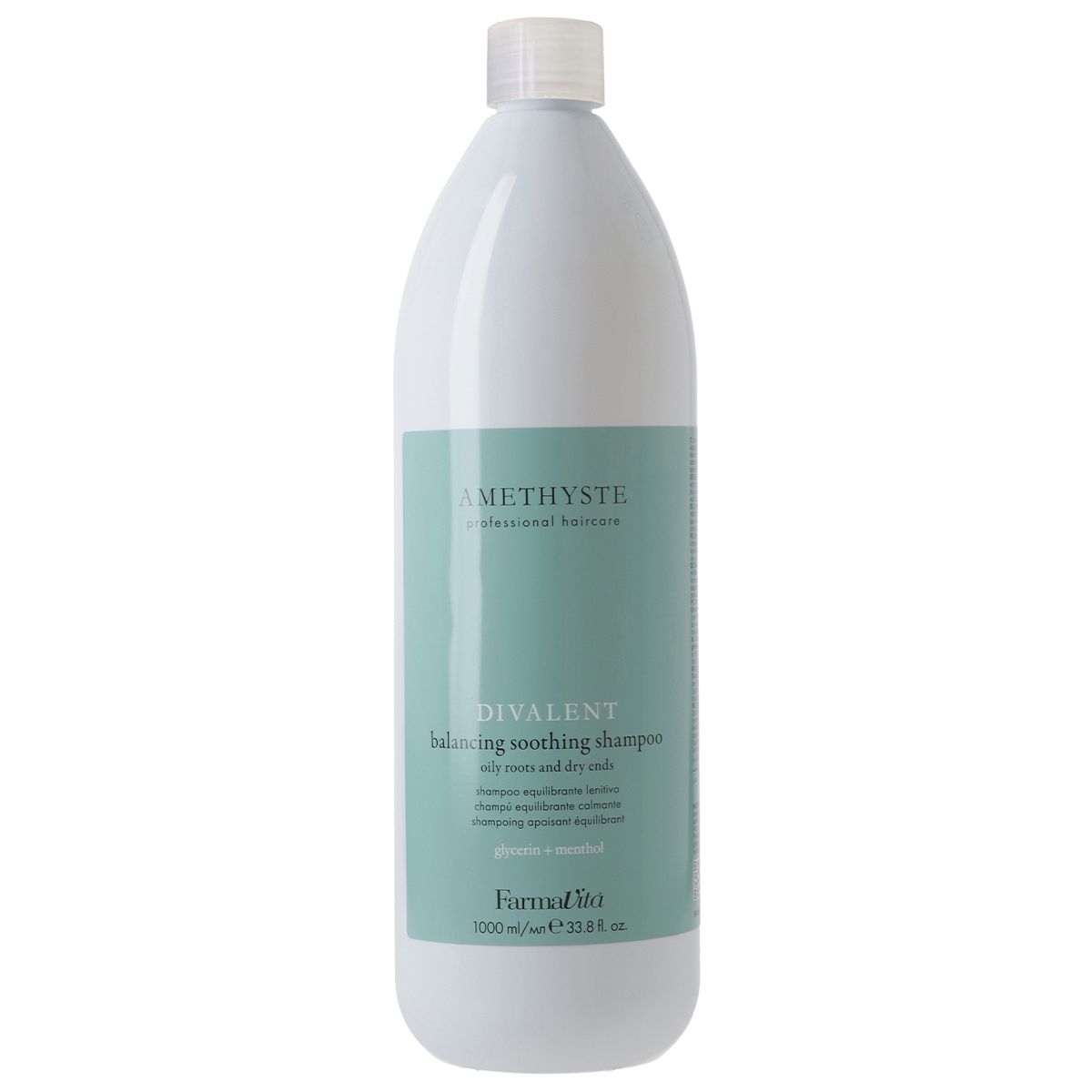 Farmavita amethyst divalent balancing soothing shampoo 1000ml