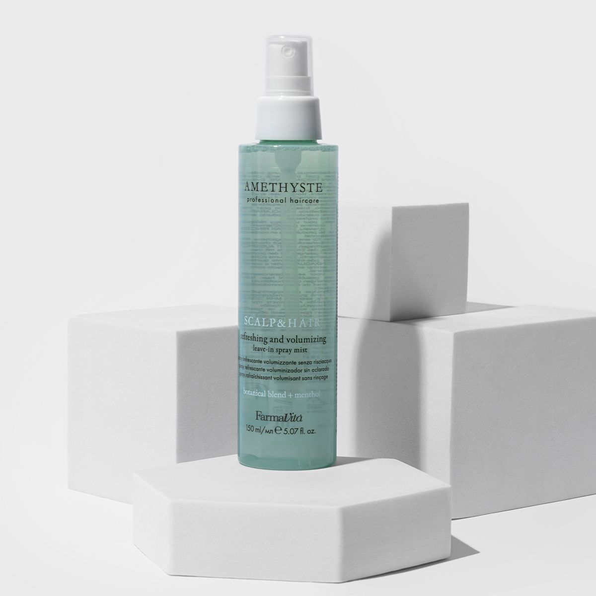 Farmavita amethyste scalp hair refreshing and volumizing leave-in spray mist 150ml