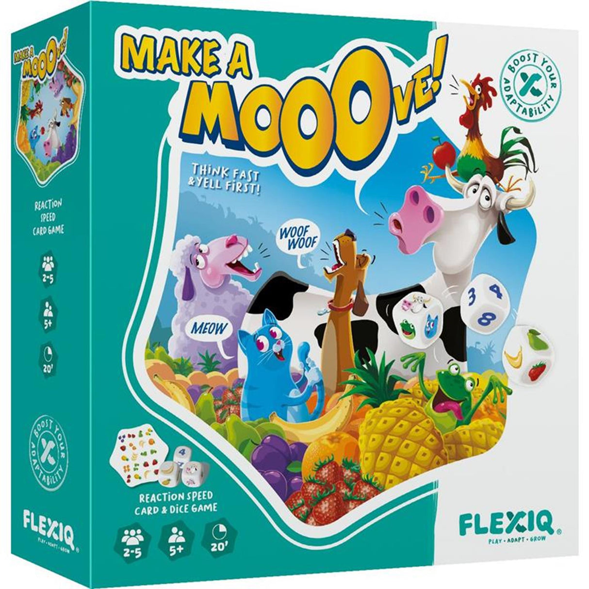 Asmodee Make a Mooove! Card Game