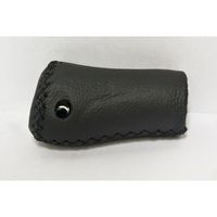 Gazelle handle cap right 88 mm - black aero leather