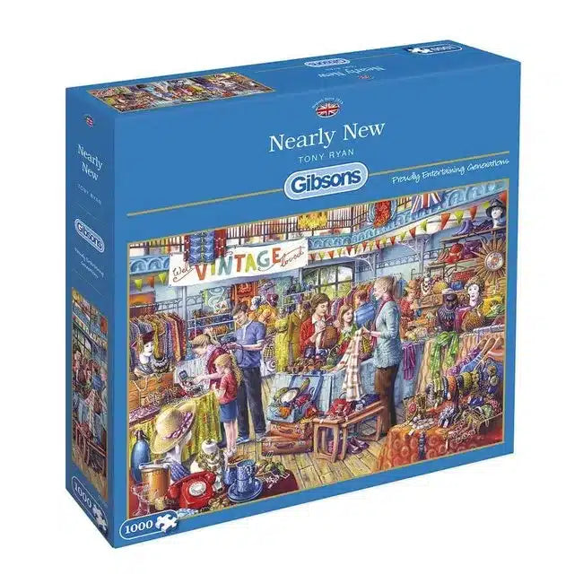 Gibsons gibson puzzle nearly new vintage shop 1000 pieces