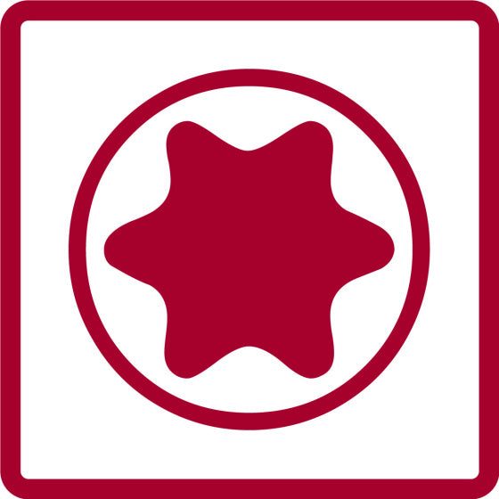 Gedore red Bitset Hex, Torx and Multi-pronged 40-piece