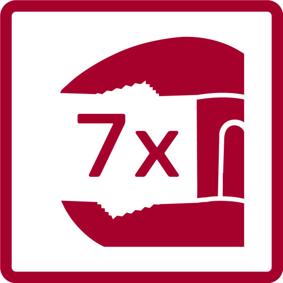 Case de herramientas rojo de Gedore con herramientas manuales de 72 piezas