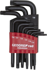 Gedore Red Torx Key set (T10-50) Short 9-piece
