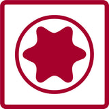 Gedore Red Torx Key set (T10-50) Short 9-piece