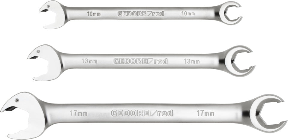 GEDORE OPENRING RED-STA-STRATHLEULETHET SIGNIO 10-19 MM SILLE 4 pezzi