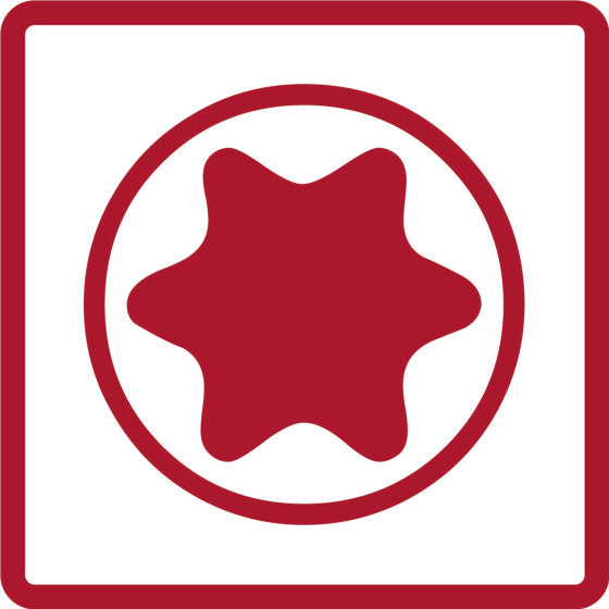 Gedore red Torx key set (T10-50) long 9-piece