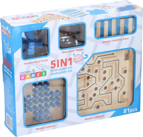 Denken Spiele 5in1, 81dlg.