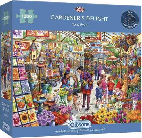 Gibsons Puzzle - Gardener Apos; s Delight - 1000 pieces