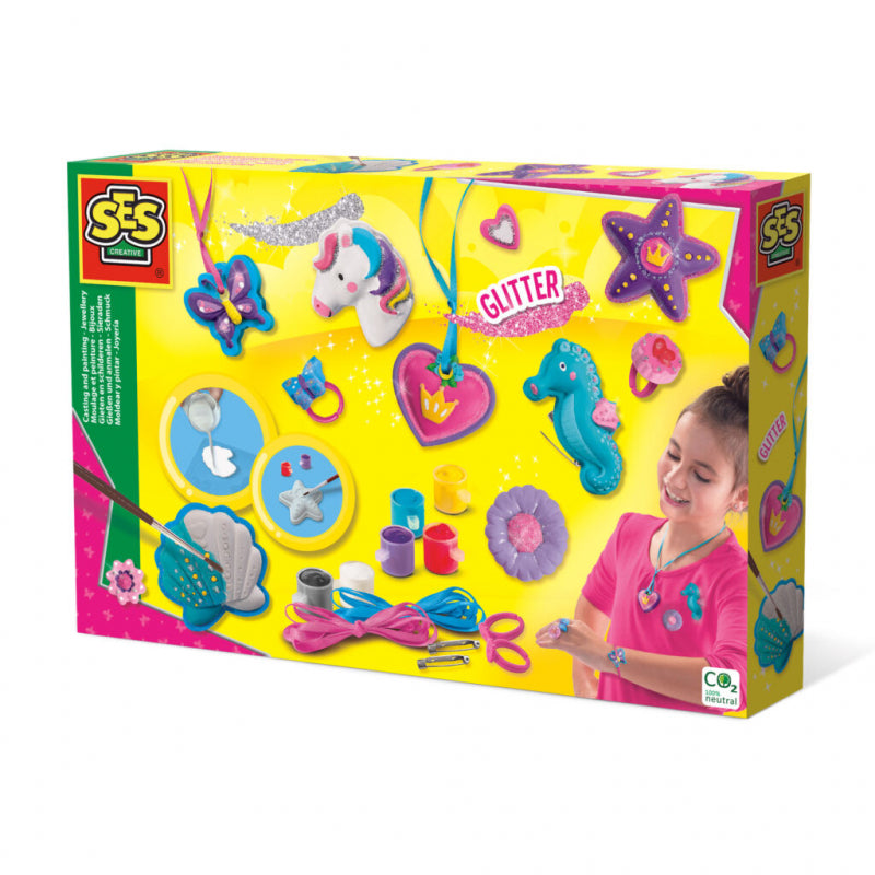 Ses girss pegando e pintando - jóias