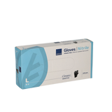 Abena pudderfri nitrilhandsker str. large 100 stk sorte