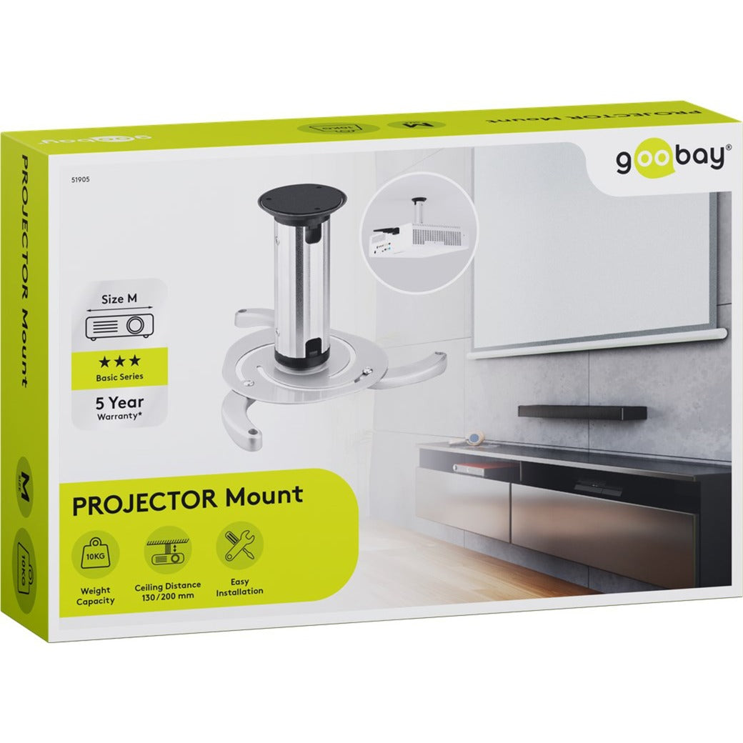 Montaje de techo del proyector Goobay (M)