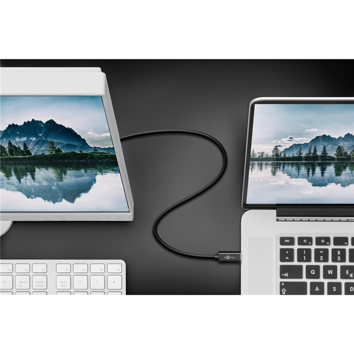 Goobay USB-C til DisplayPort-adapterkabel