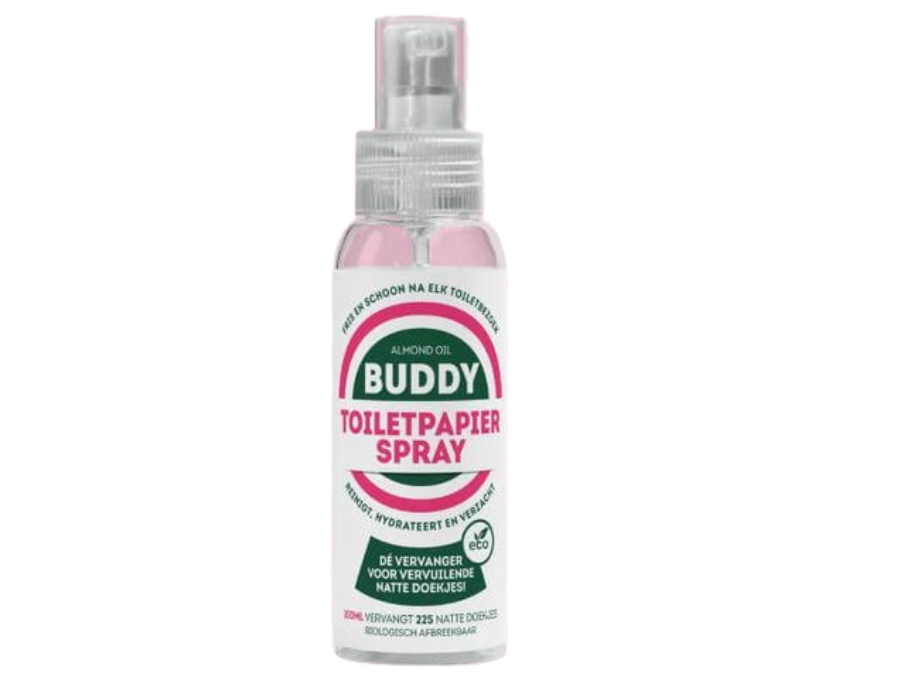The good brand toilet paper spray buddy 100ml