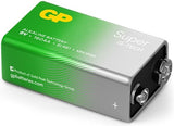 Gp super alkaline 9 volt 6lr61 1604a 3012425